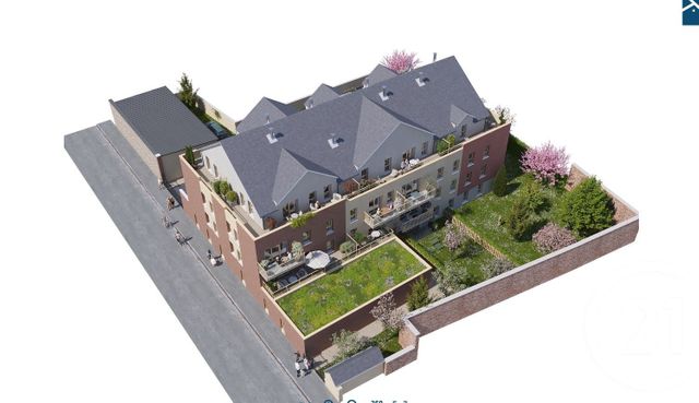 Appartement à vendre - 2 pièces - 41.0 m2 - GISORS - 27 - HAUTE-NORMANDIE - Century 21 Notre Dame